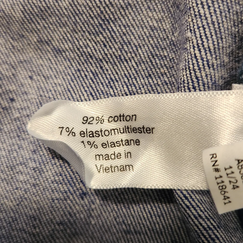Lane Bryant Double Breasted Denim Blazer Size 30/32